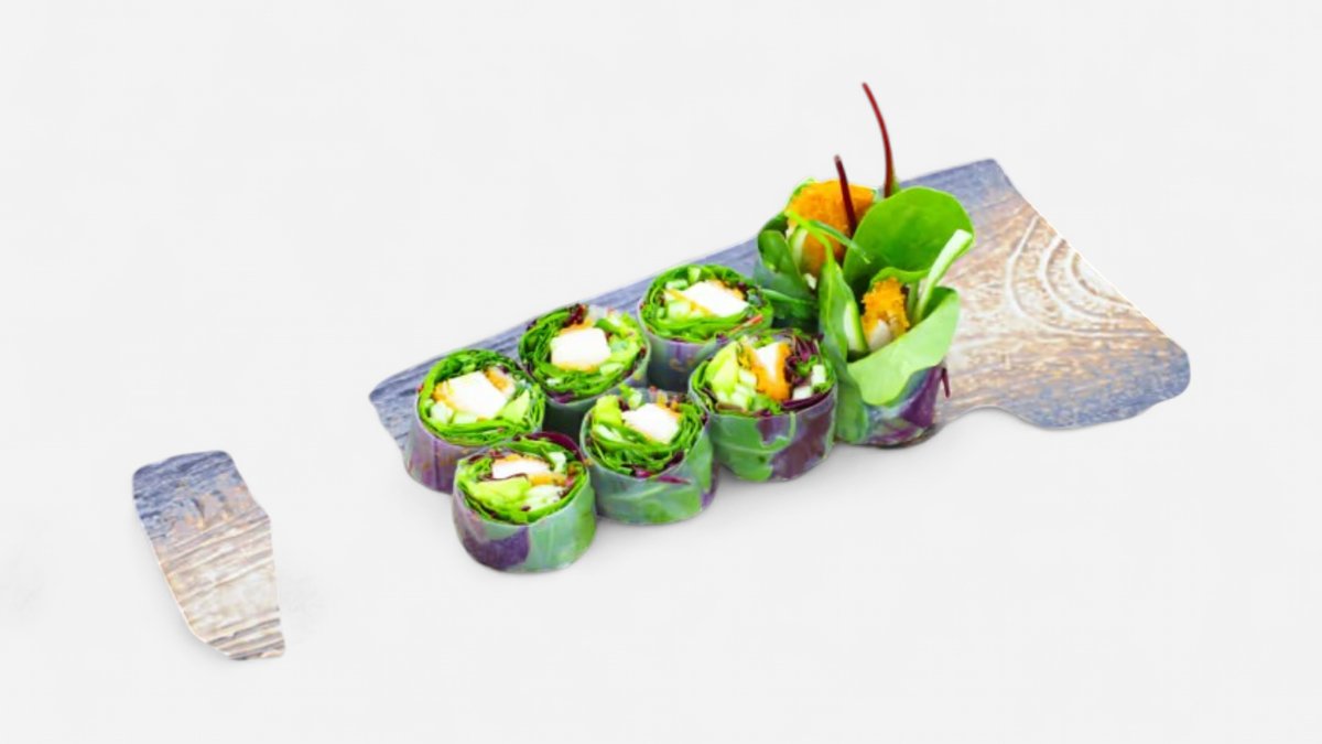 78.Rispapir Tempura kylling