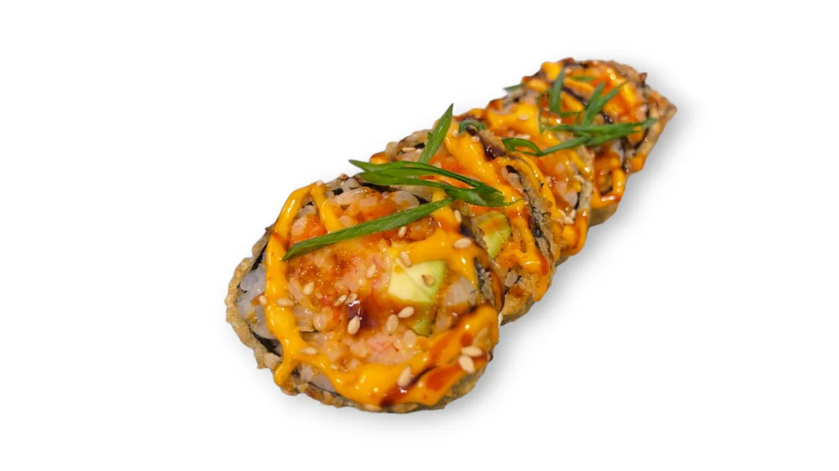 Spicy tempura california