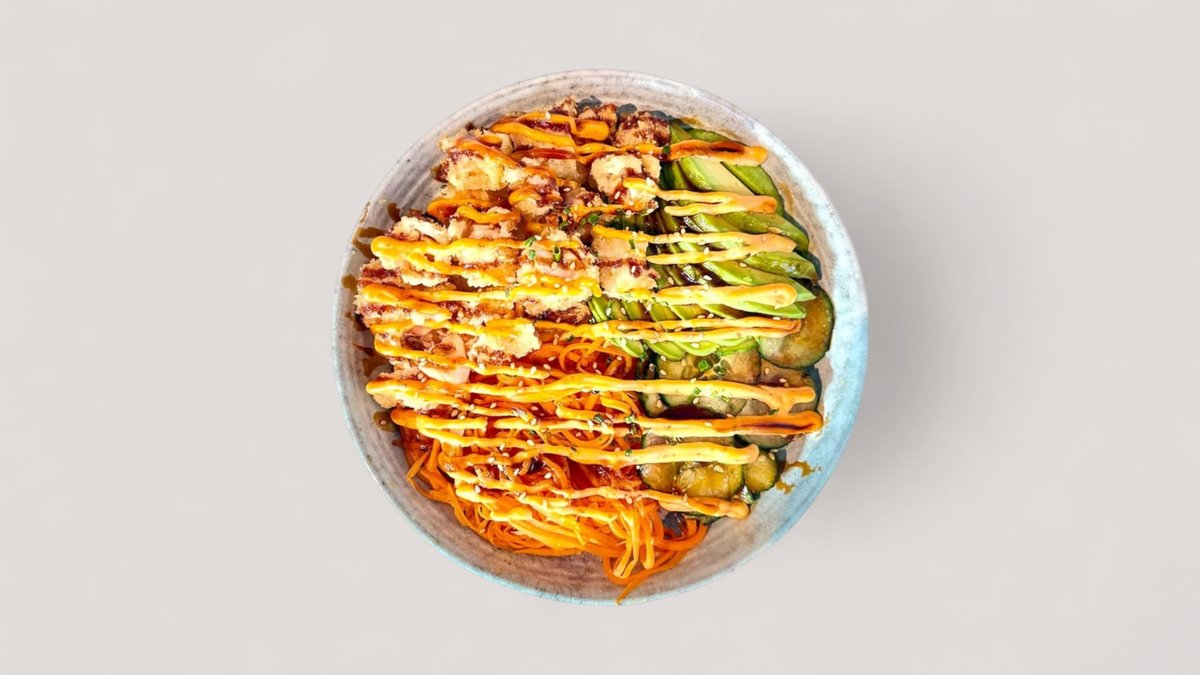Tempura lohi bowl