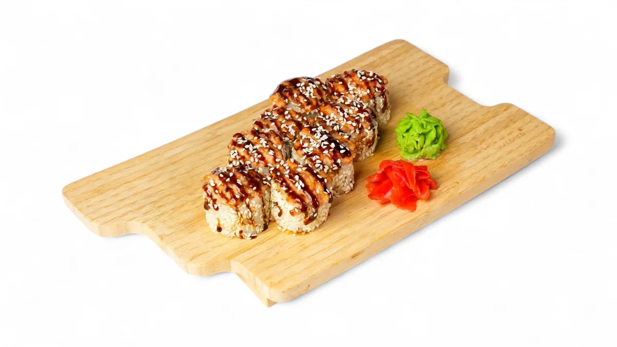 Baked Roll with Salmon