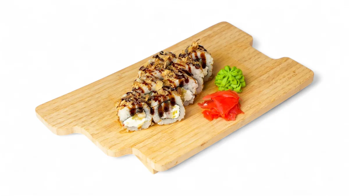 Norwegian roll with eel