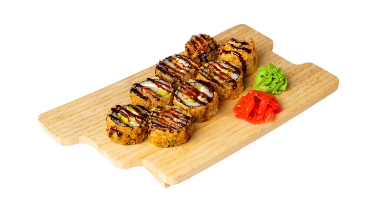 Tempura roll with shrimp tempura