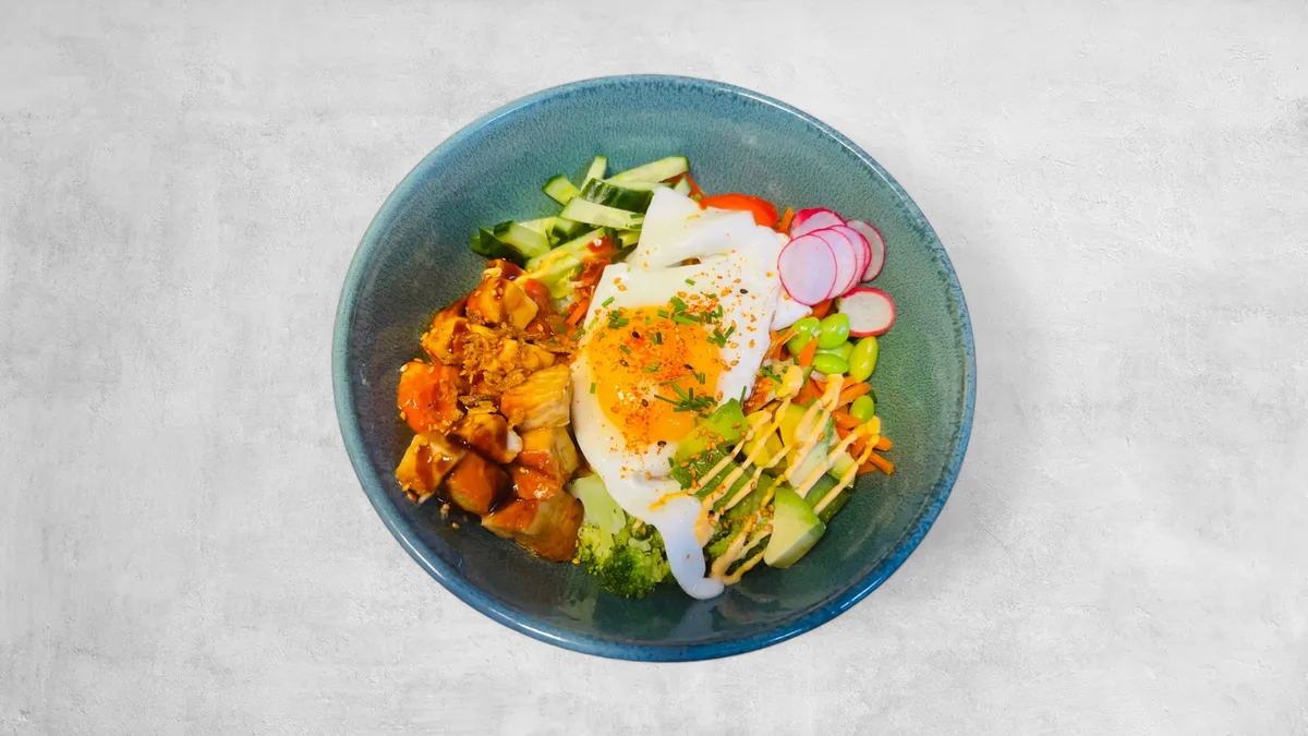 Bibimbap Kyckling
