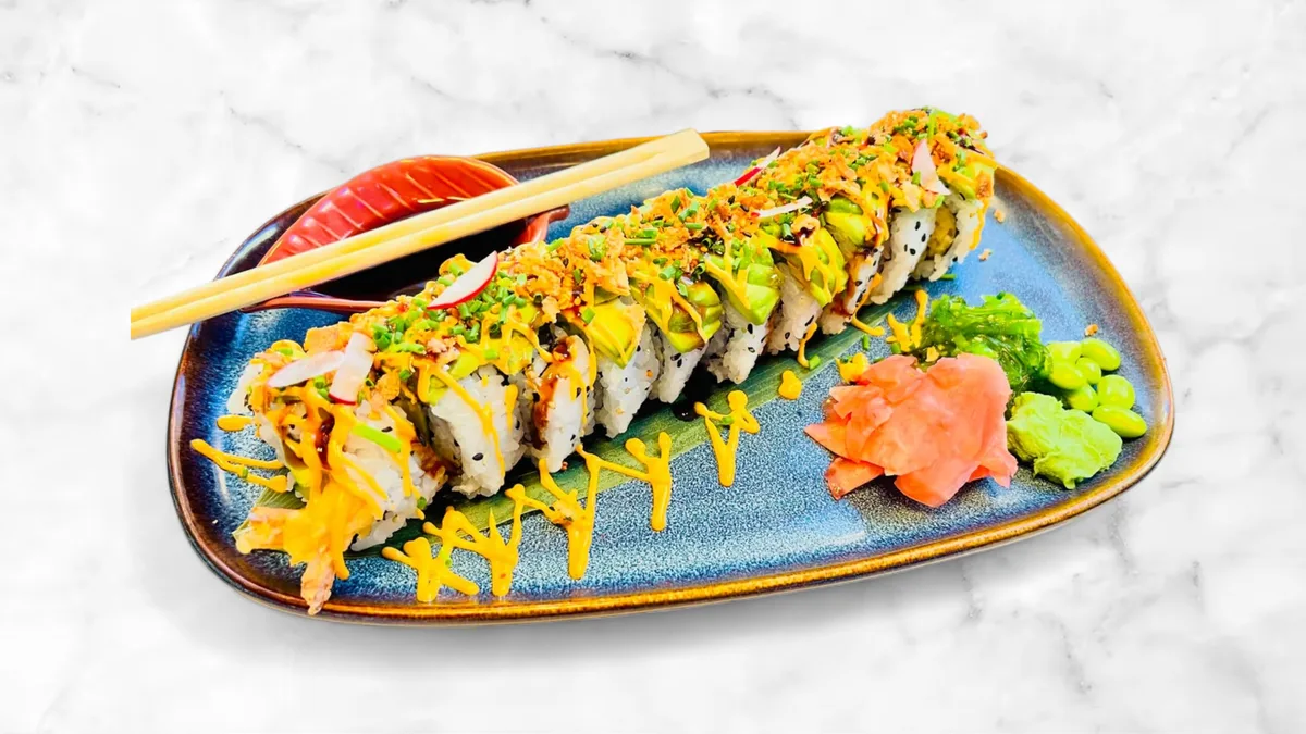 Crispy tempura Roll - 10 bitar