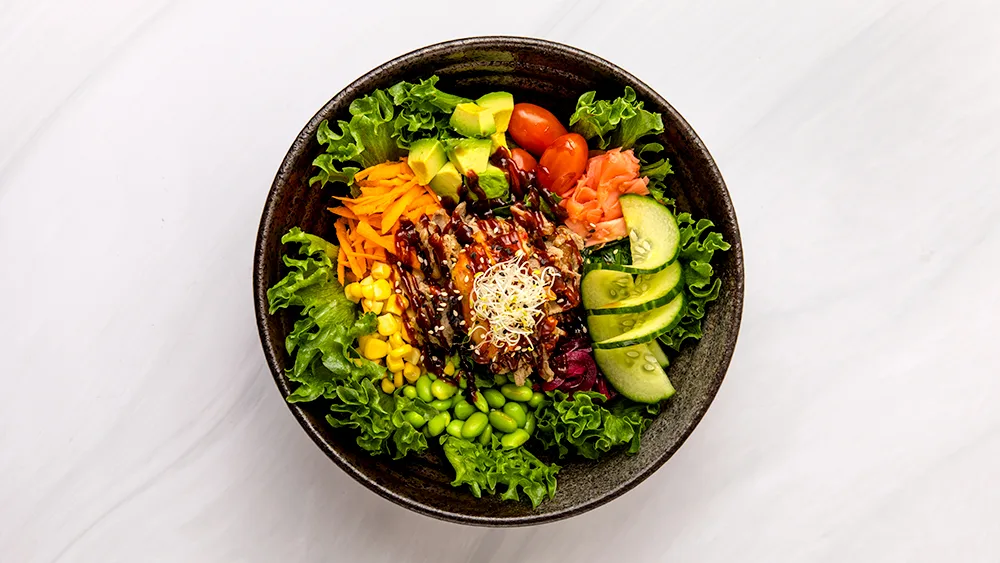 Poké Bowl Halloumi