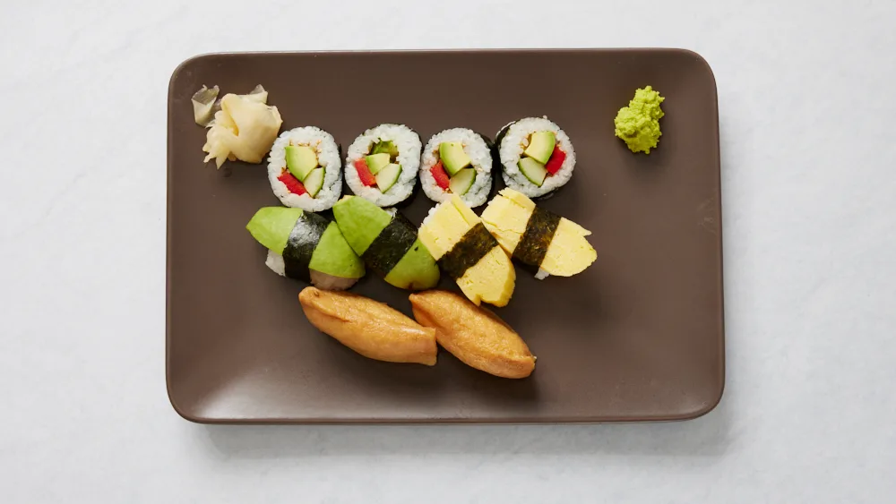 Vegetarisk Sushi - 11 bitar