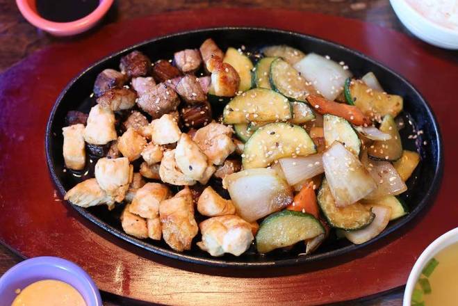 Hibachi Chicken and Steak