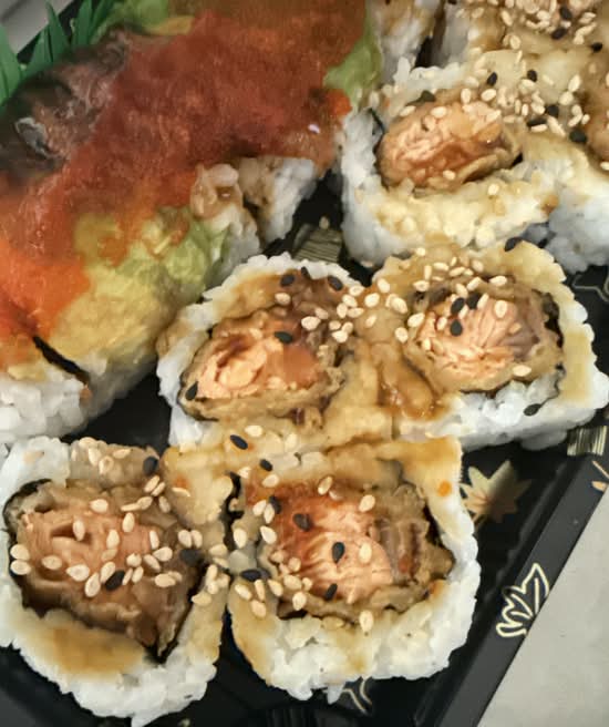 Teriyaki Salmon Roll