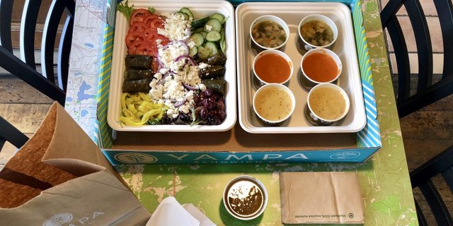 Salad and Soup Combo Tray