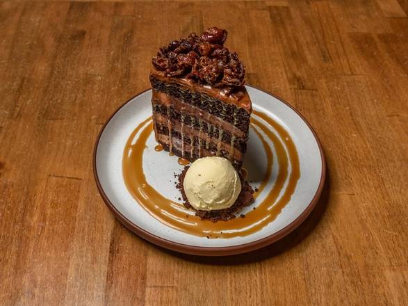 Bacon Bourbon Chocolate Cake