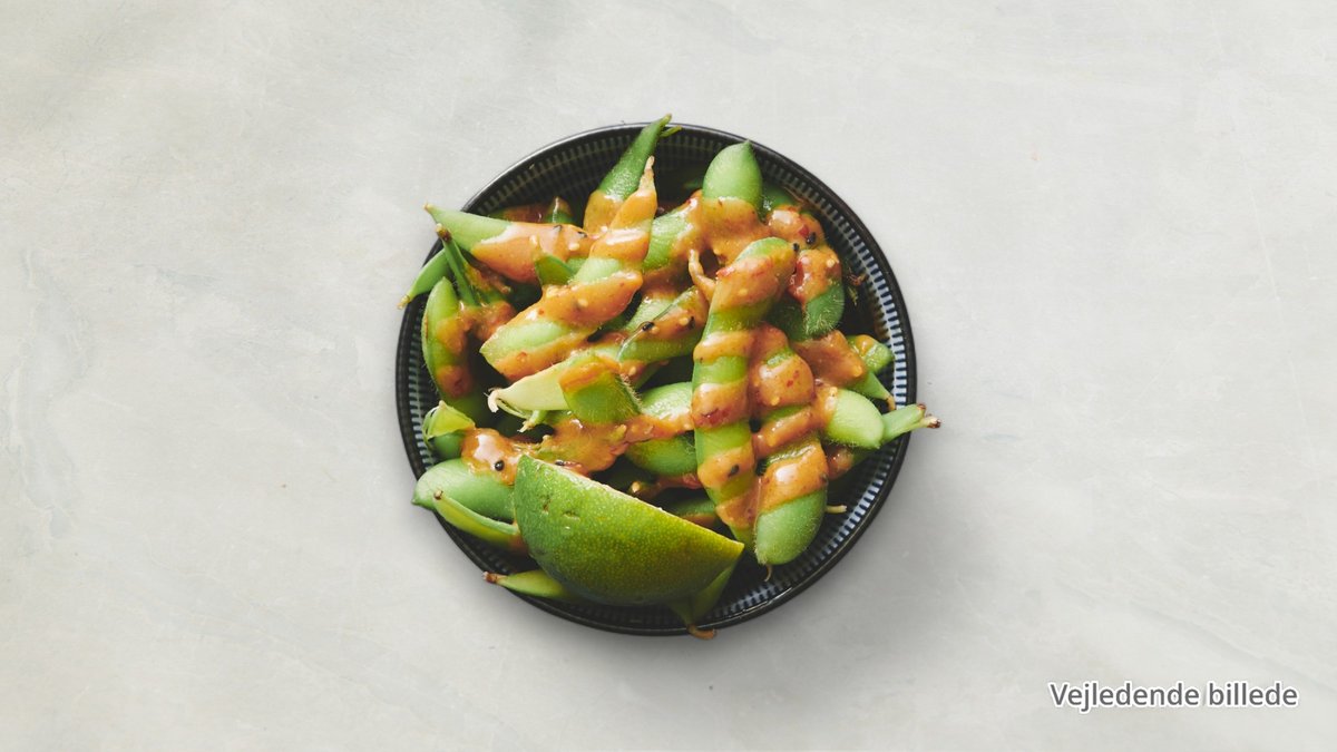 Spicy Edamamebønner (V)