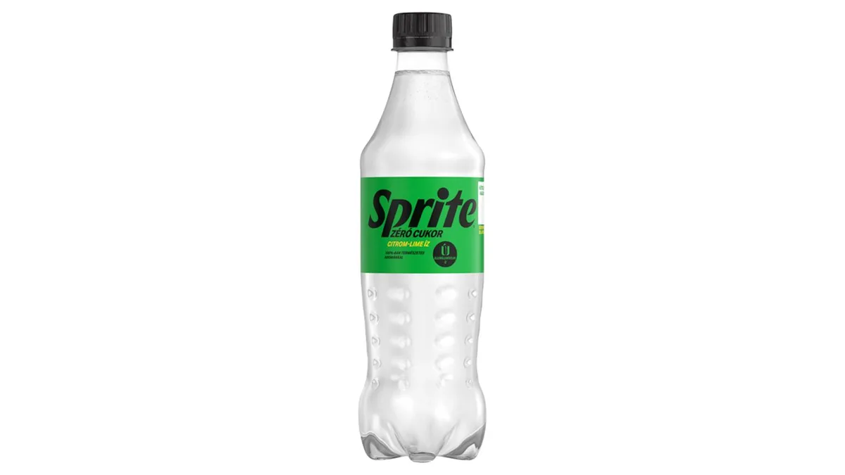 Sprite Zéró Cukor citrom- és limeízű energiamentes szénsavas üdítőital édesítőszerekkel 500 ml