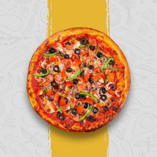 10" Divine Veggie Pizza