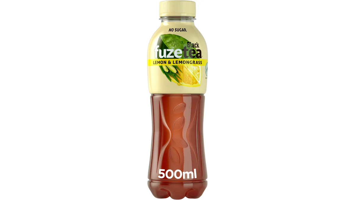 Fuze Tea Black Ice Tea Lemon – Lemongrass 0.5 l