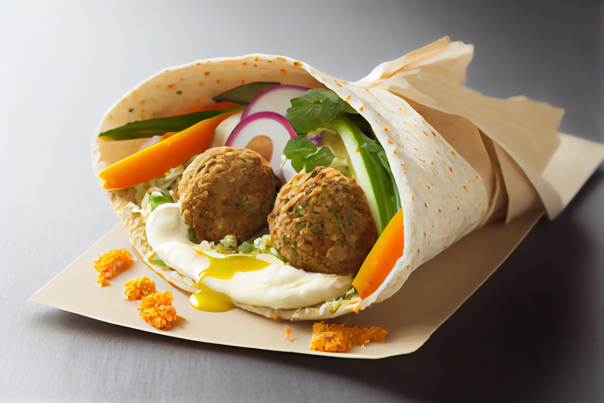 Prémium közel-keleti Falafel