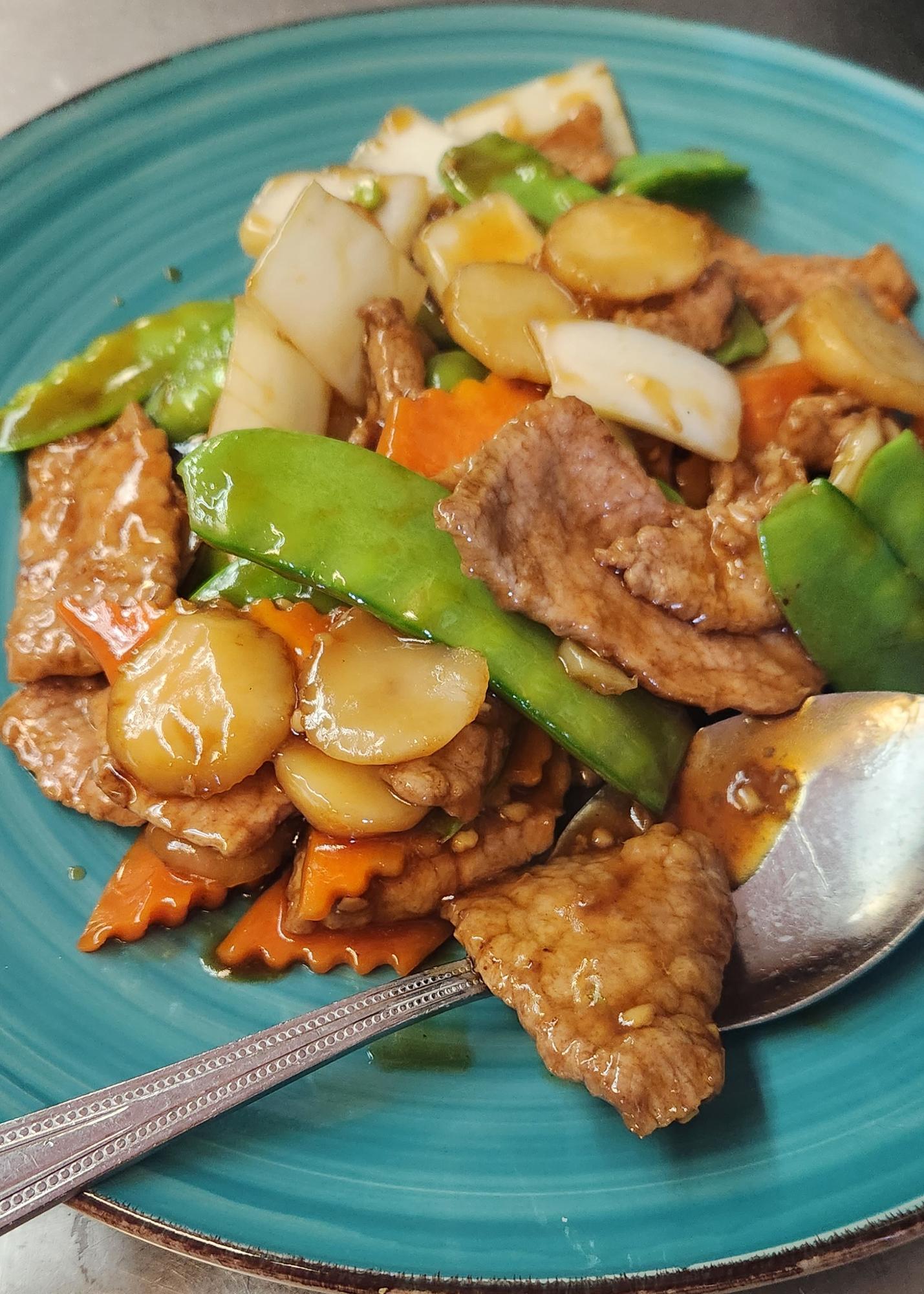 Beef with Snow Peas