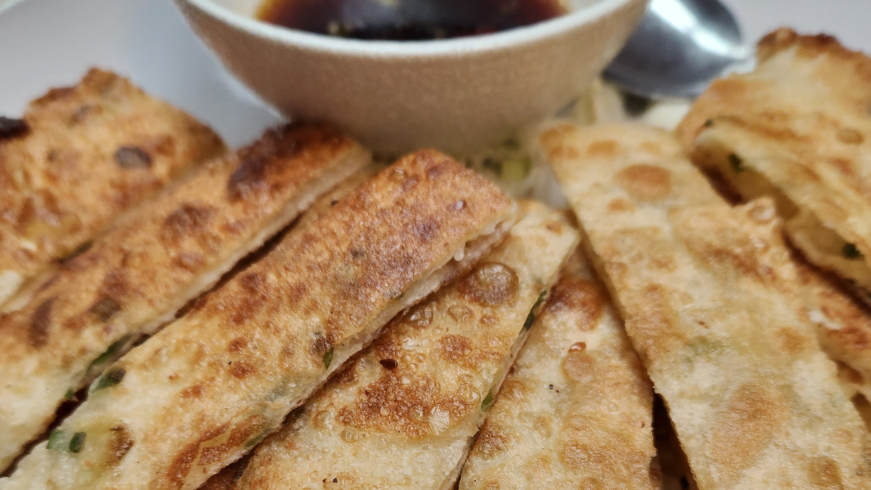 Crispy Scallion Pancakes