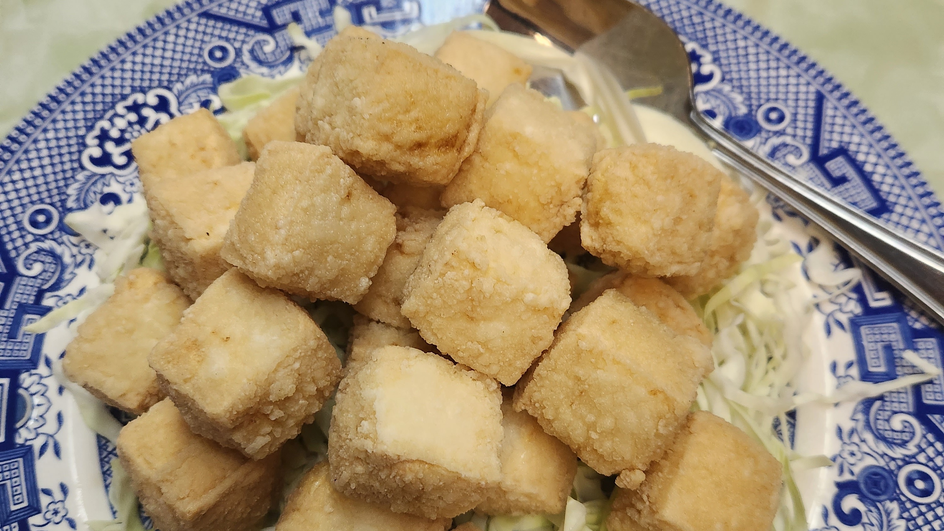 Crispy Tofu in Brown Sauce 脆皮豆腐
