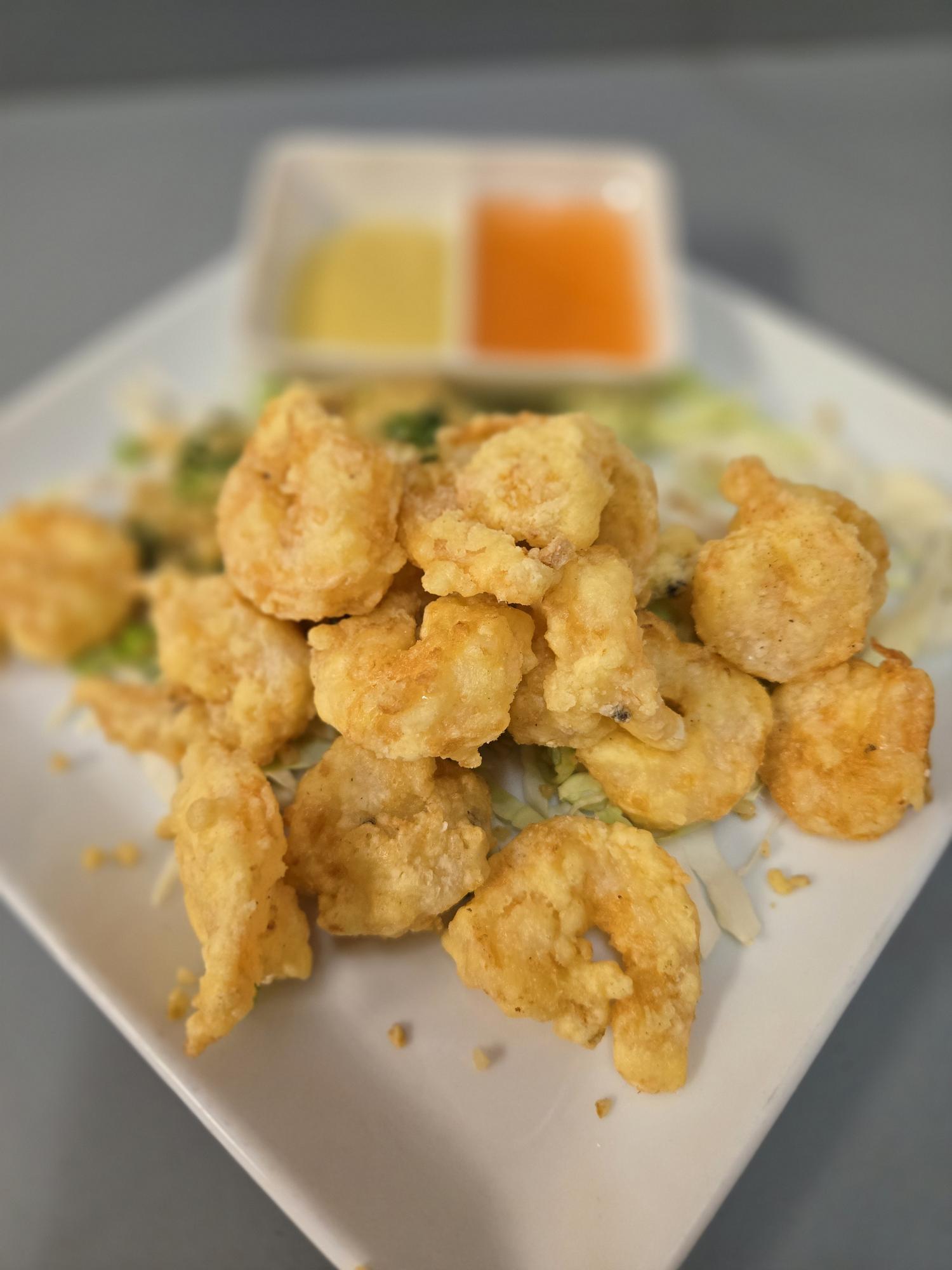 Deep Fried Garlic Shrimp
