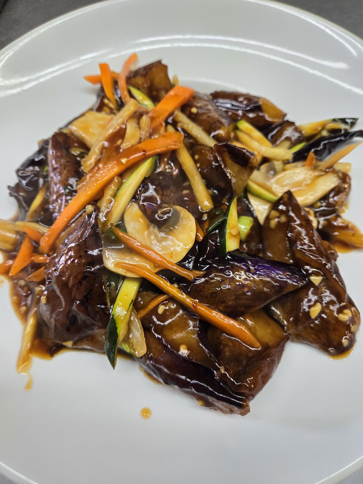 Eggplant in Garlic Sauce