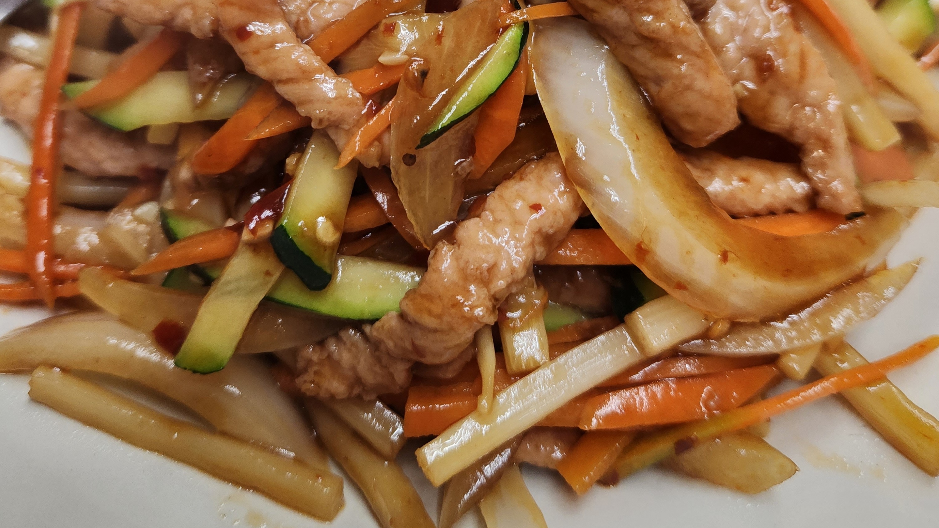 Shredded Pork with Garlic Sauce