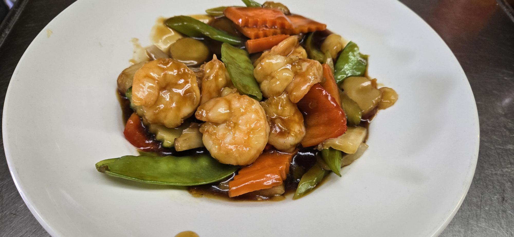 Shrimp in Garlic Sauce