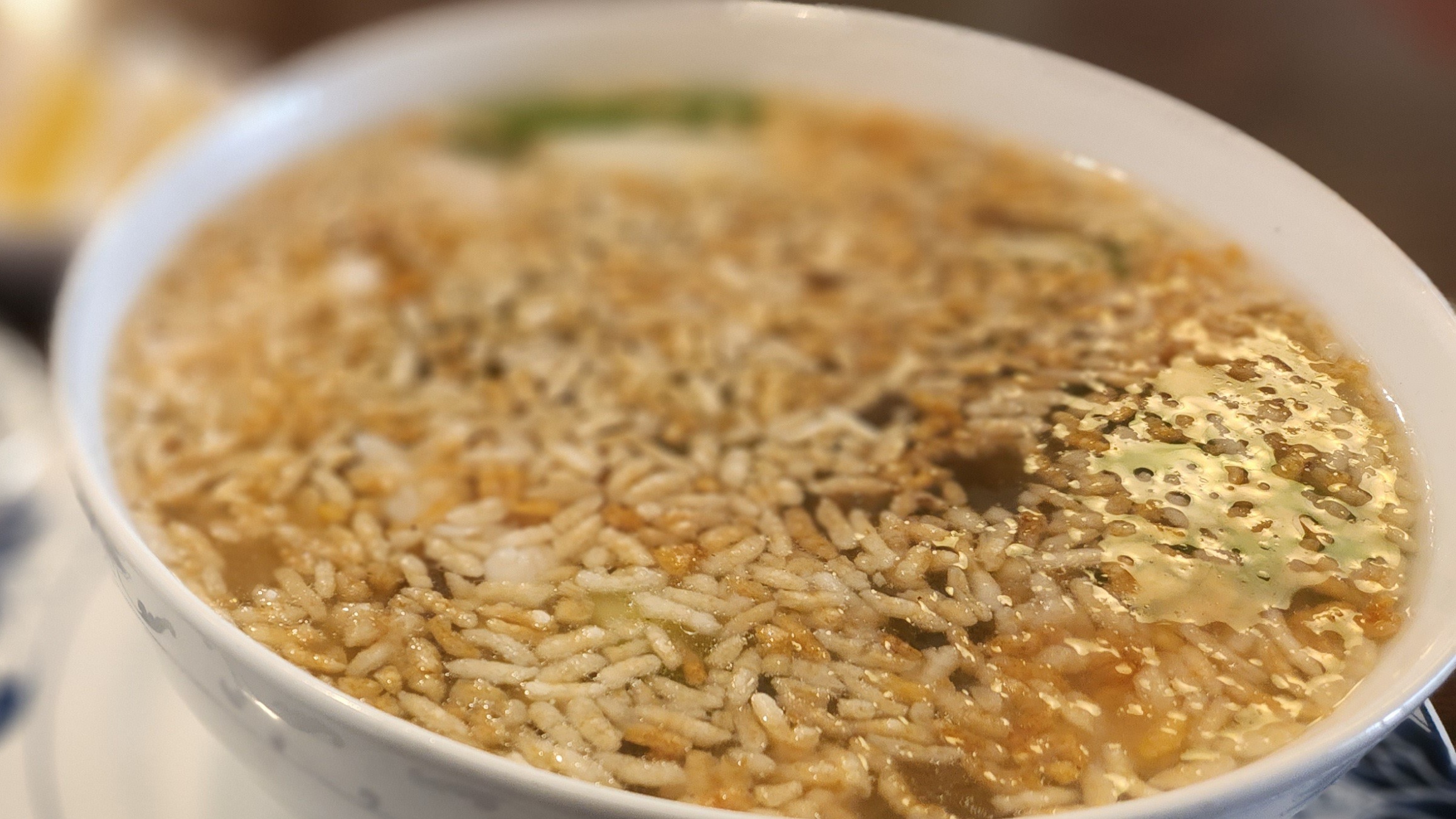 Sizzling Rice Soup