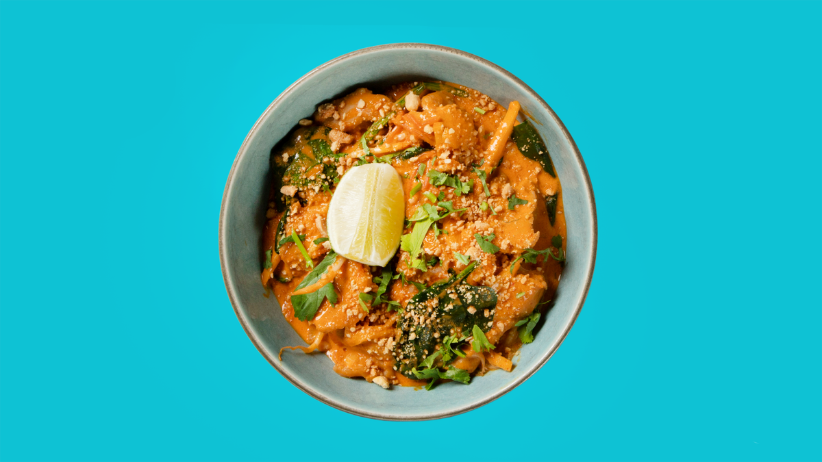 Red curry chicken