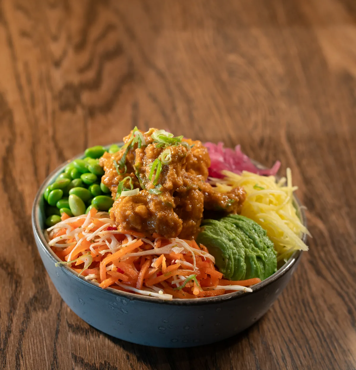 Satay chicken Pokebowl