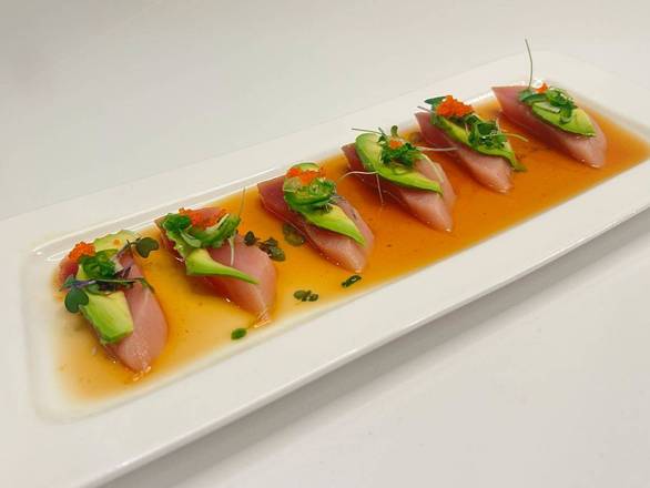 SS3. Albacore Tuna Crudo (6 Pieces)