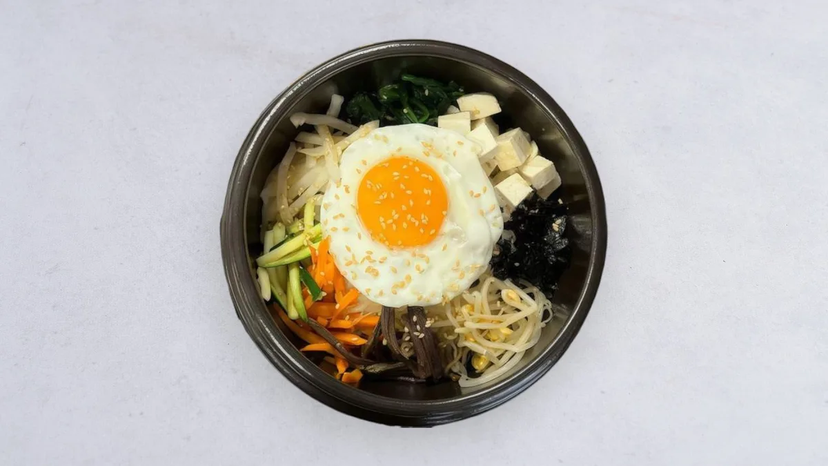 Bibimbap z warzywami