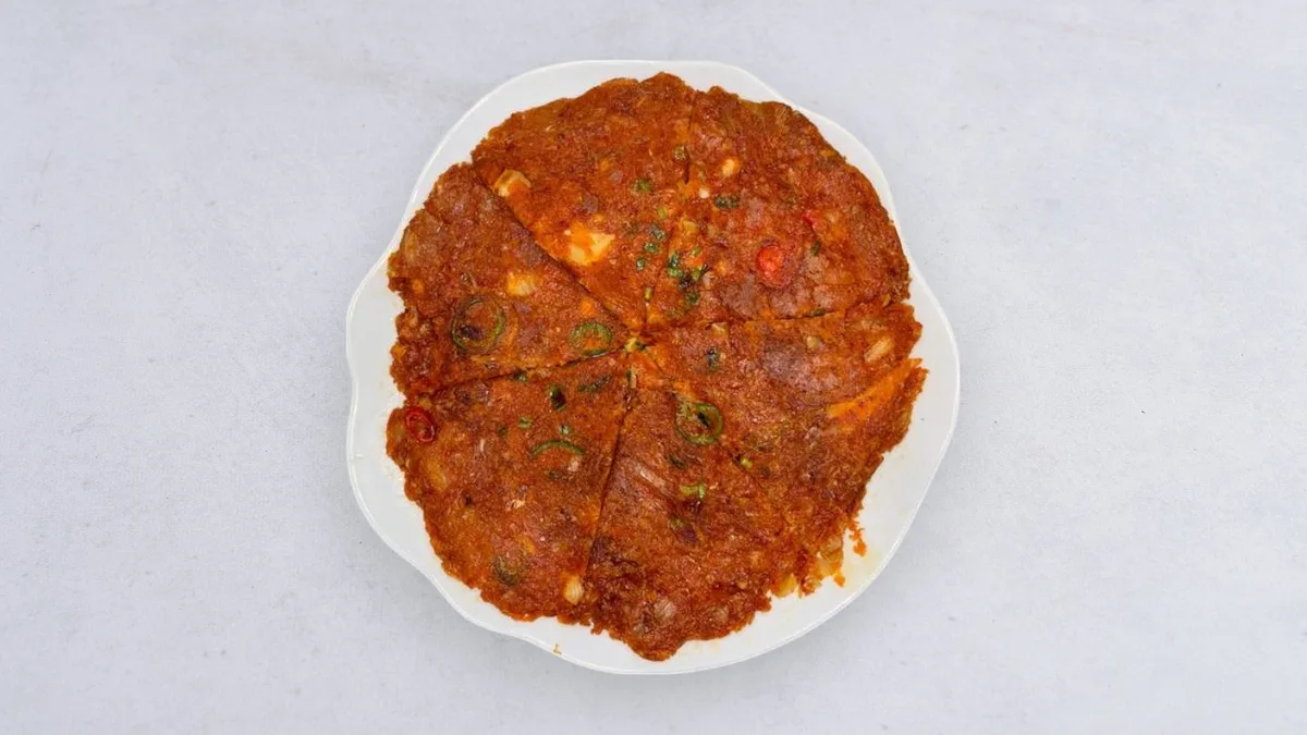Kimchi jeon
