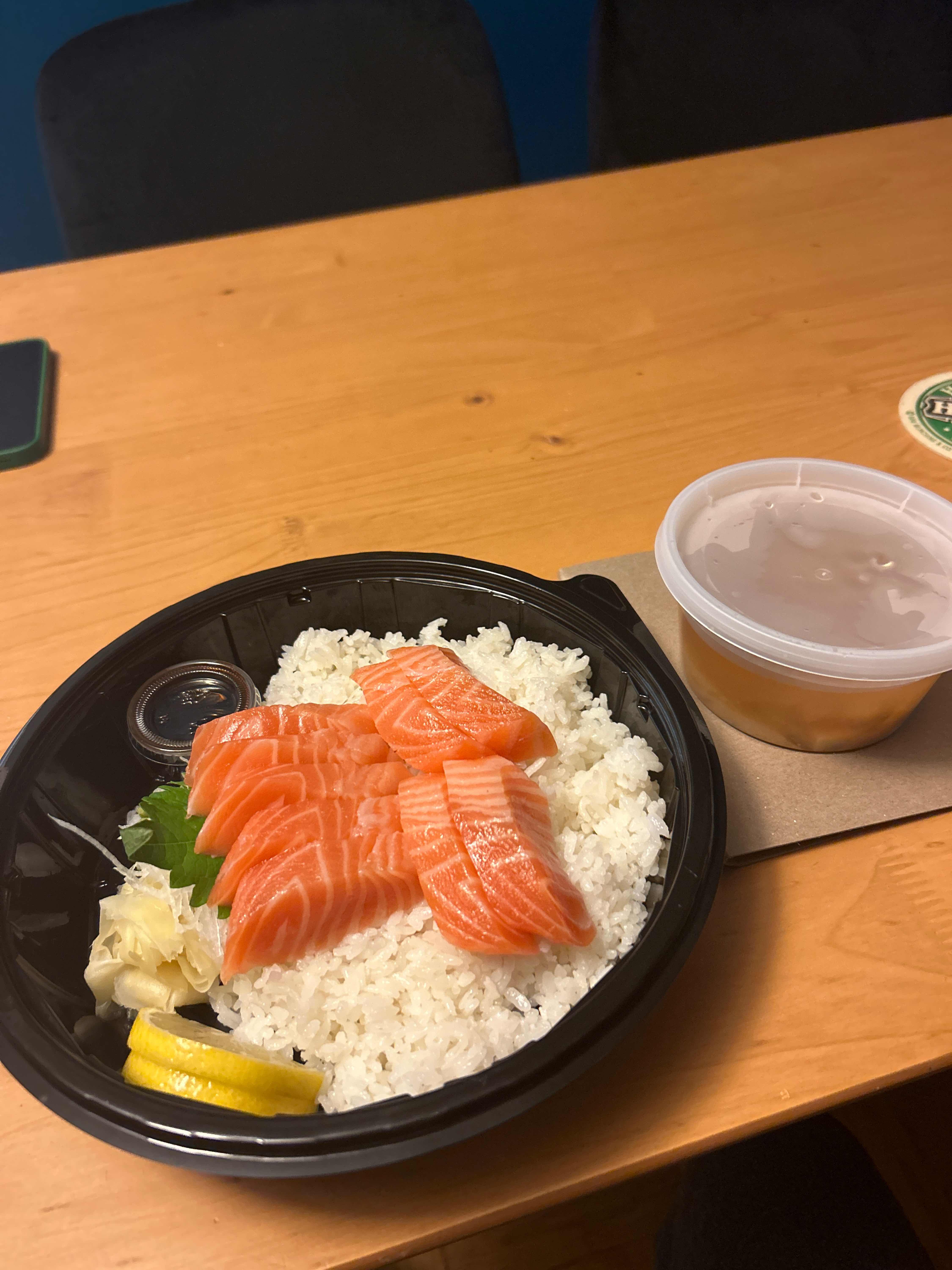 Salmon Donburi