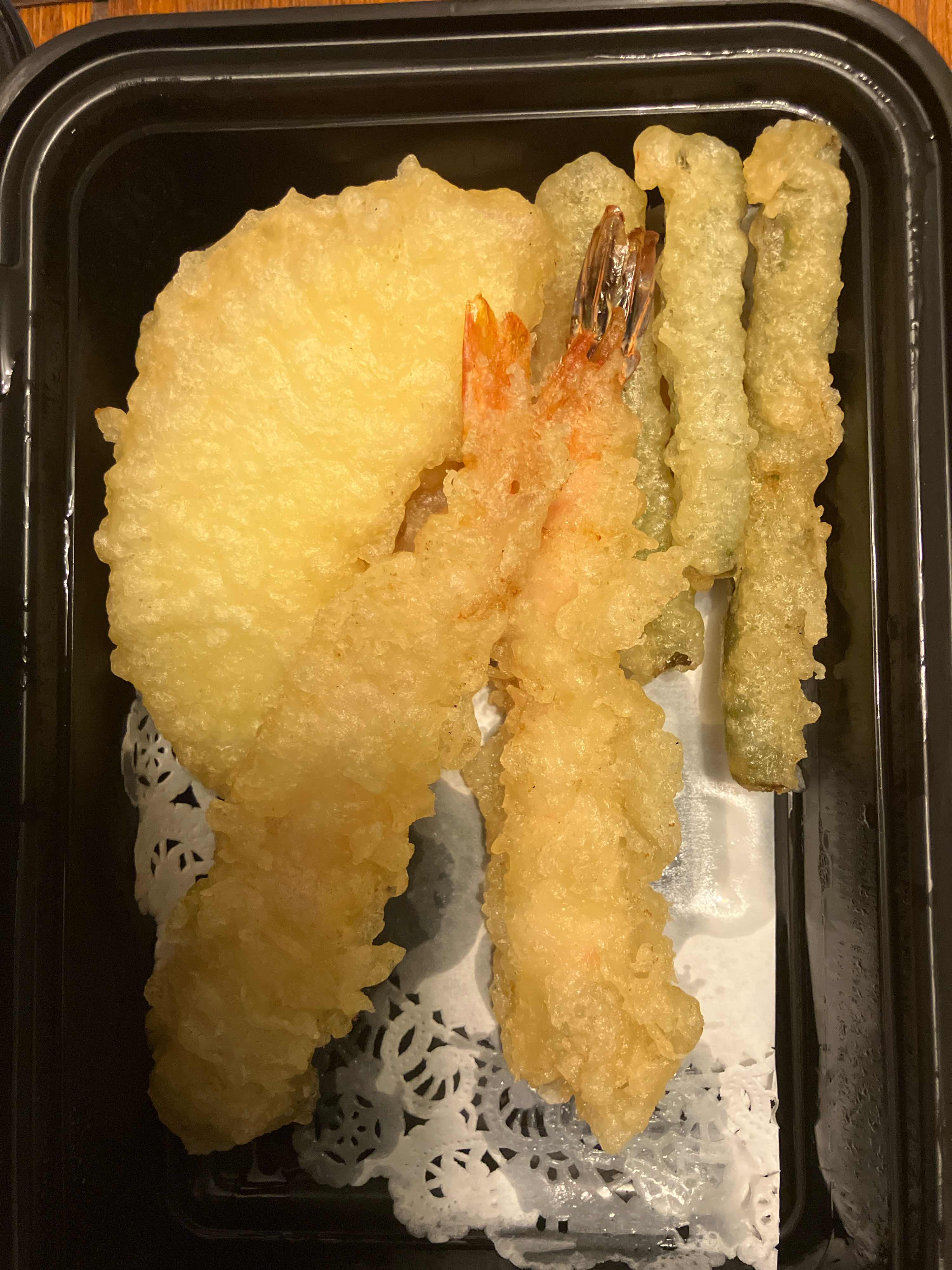 Shrimp
and Vegetable Tempura