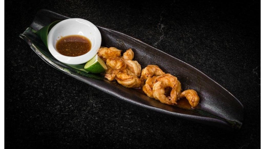 Spicy ebi teppan (Hot dishes)