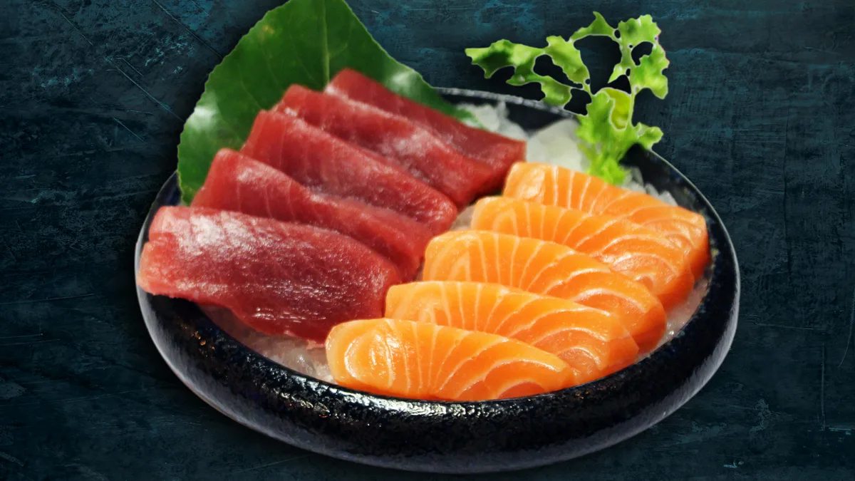 Sashimi mix (10 stk)