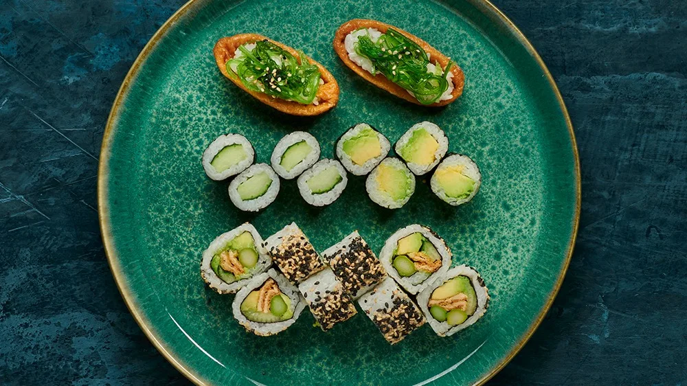 Vegetarian Menu (18 stk) (V)