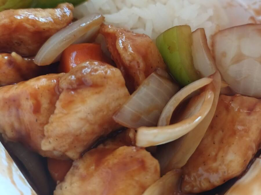 Bowl de Frango Xadrez