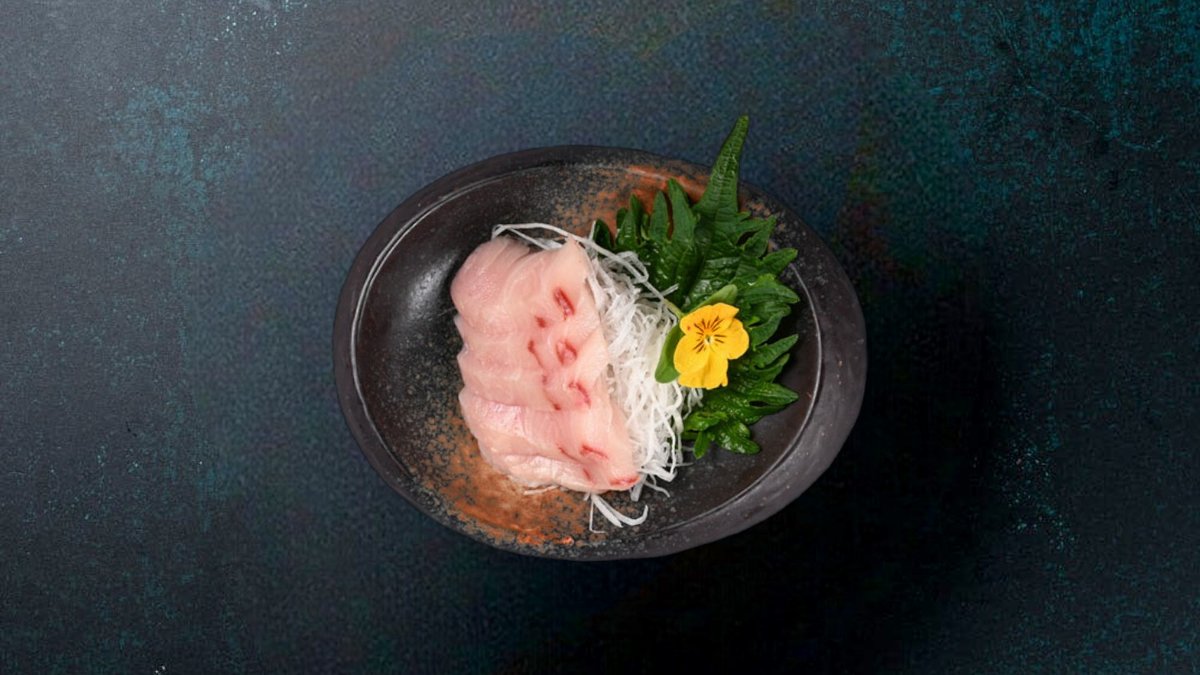 Kingfisk Sashimi (5 stk)