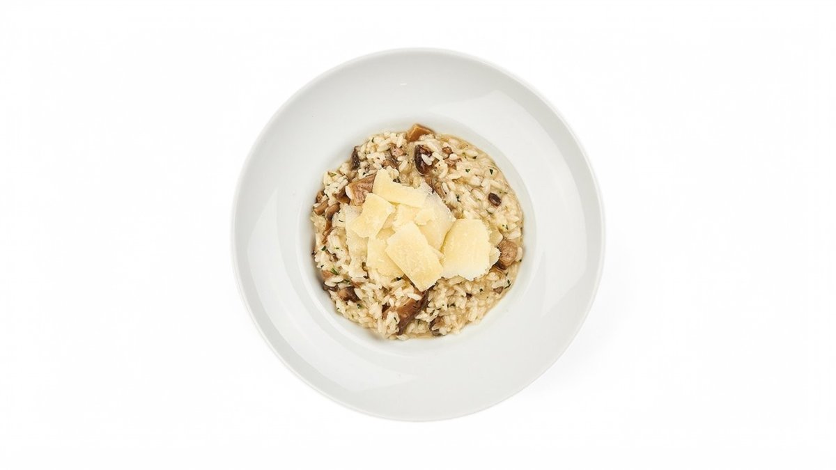 Krémové dubákové risotto