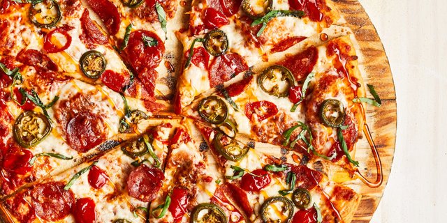 Hot Honey Pepperoni Pizza