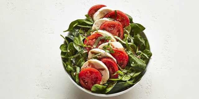 Individual Caprese Salad