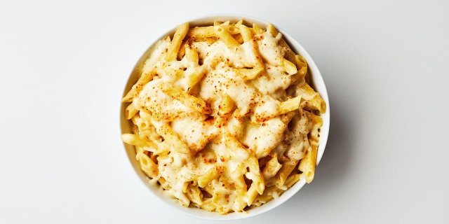 Individual Cheesy Alfredo Pasta