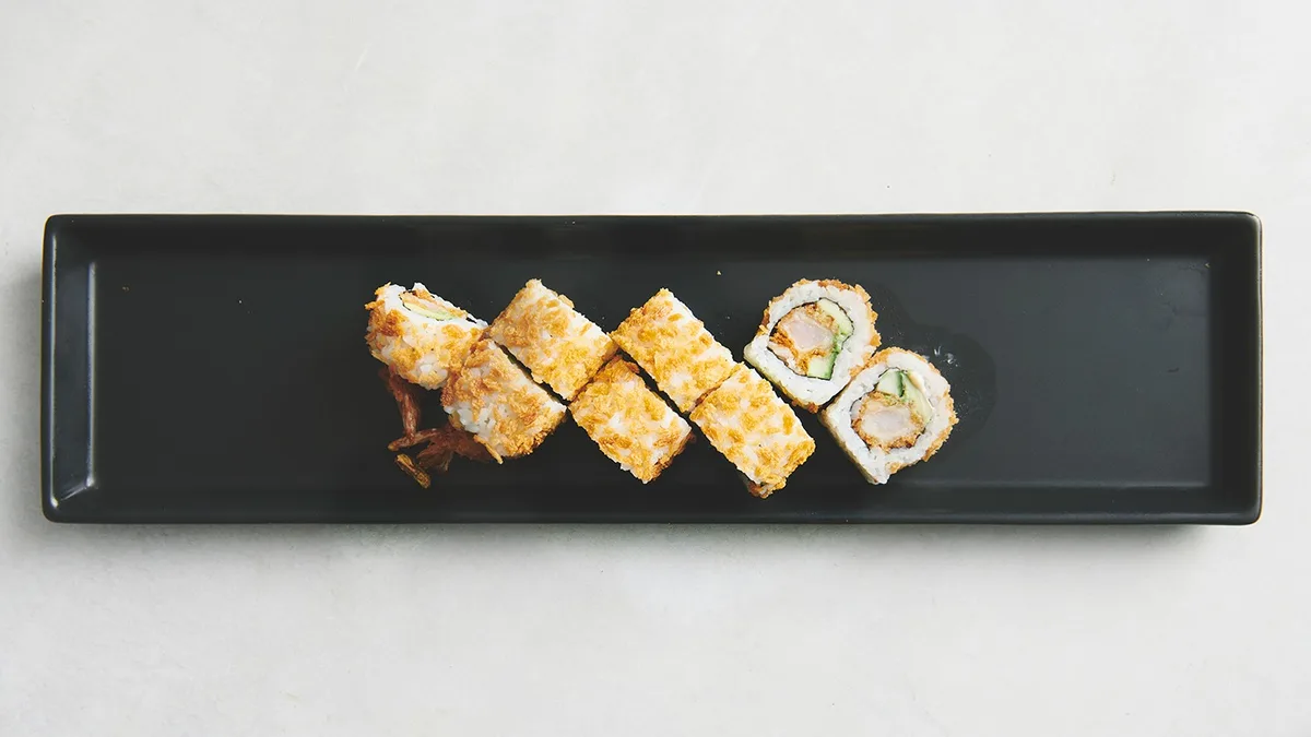 Uramaki Ebi double crunch