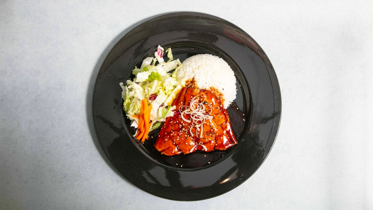 Lax/Shake Teriyaki