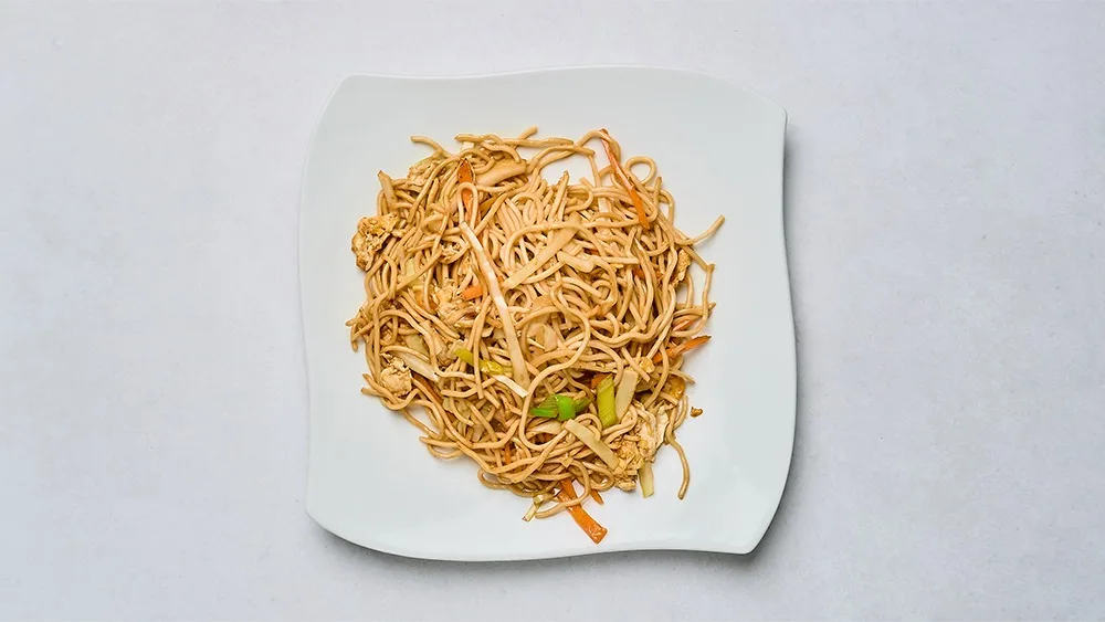 Stekta Nudlar - Vegetarisk
