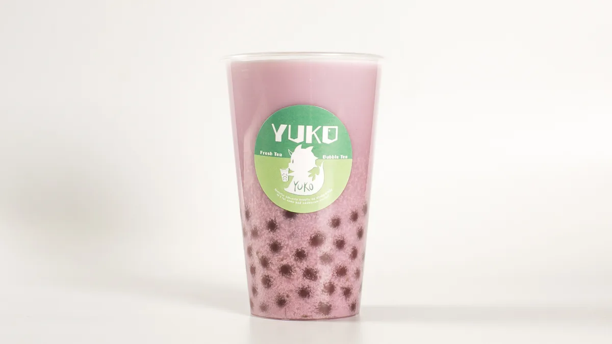 Taro biserni črni čaj 700 ml