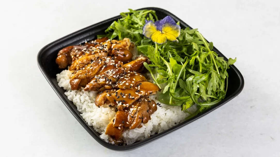 Teriyaki piščančji krožnik