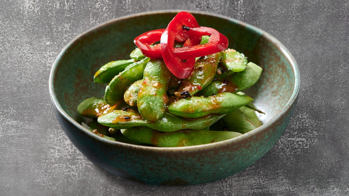 15. Spicy Edamame (V)