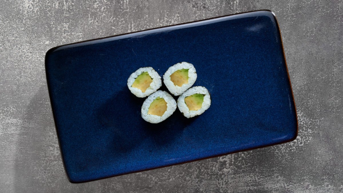45. Hosomaki Avocado (8 stk) (V)